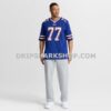 NFL04337bG10-d8e00e Mens Nike Chase Lundt Royal Buffalo Bills Team Game Jersey
