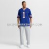Mens Nike Mecole Hardman Royal Buffalo Bills Team Game Jersey