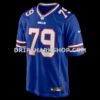 NFL043676G05-d403c9 Mens Nike Ruben Brown Royal Buffalo Bills Game Retired Player Jersey