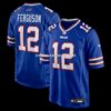 NFL044597G04-94190f Mens Nike Joe Ferguson Royal Buffalo Bills Game Retired Player Jersey