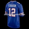 NFL044597G06-73ca75 Mens Nike Joe Ferguson Royal Buffalo Bills Game Retired Player Jersey