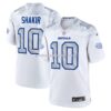 Mens Nike Khalil Shakir White Buffalo Bills 2025 Rivalries Collection Game Jersey