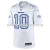 Mens Nike Khalil Shakir White Buffalo Bills 2025 Rivalries Collection Game Jersey