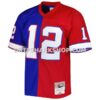 Mens Mitchell And Ness Jim Kelly Royal Red Buffalo Bills 1990 Split Legacy Replica Jersey Pi5003000