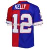 Mens Mitchell And Ness Jim Kelly Royal Red Buffalo Bills 1990 Split Legacy Replica Jersey Pi5003000