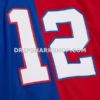 Mens Mitchell And Ness Jim Kelly Royal Red Buffalo Bills 1990 Split Legacy Replica Jersey Pi5003000