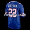 Mens Nike Chauncey Gardner Johnson Royal Buffalo Bills Team Game Jersey