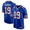 Mens Nike Mitch Wishnowsky Royal Buffalo Bills Team Game Jersey