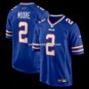 Mens Nike Dj Moore Royal Buffalo Bills Game Jersey
