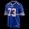 Mens Nike Dion Dawkins Royal Buffalo Bills Game Player Jersey