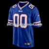 NFL046150G05-404fc6 Mens Nike Royal Buffalo Bills Custom Game Jersey