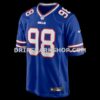 Mens Nike Tj Sanders Royal Buffalo Bills Team Game Jersey