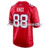 Mens Nike Dawson Knox Red Buffalo Bills Alternate Game Jersey