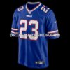 Mens Nike Dee Alford Royal Buffalo Bills Team Game Jersey