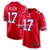 Mens Nike Josh Allen Red Buffalo Bills Alternate Game Jersey