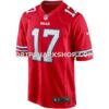 Mens Nike Josh Allen Red Buffalo Bills Alternate Game Player Jersey Pi3822000