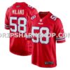 Mens Nike Matt Milano Red Buffalo Bills Alternate Game Jersey