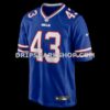 NFL048290G05-55f8cf Mens Nike Dorian Strong Royal Buffalo Bills Team Game Jersey
