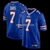 Mens Nike Ray Davis Royal Buffalo Bills Team Game Jersey