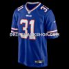 Mens Nike Rasul Douglas Royal Buffalo Bills Game Jersey