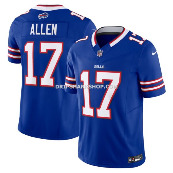 NFL048d5eG04-3a2a0d Mens Nike Josh Allen Royal Buffalo Bills Vapor Fuse Limited Jersey