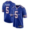 Mens Nike Josh Palmer Royal Buffalo Bills Team Game Jersey