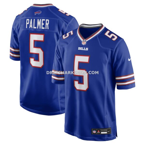 Mens Nike Josh Palmer Royal Buffalo Bills Team Game Jersey