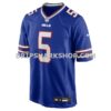 Mens Nike Josh Palmer Royal Buffalo Bills Team Game Jersey