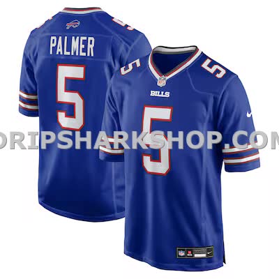Mens Nike Josh Palmer Royal Buffalo Bills Team Game Jersey