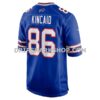 Mens Nike Dalton Kincaid Royal Buffalo Bills Game Jersey