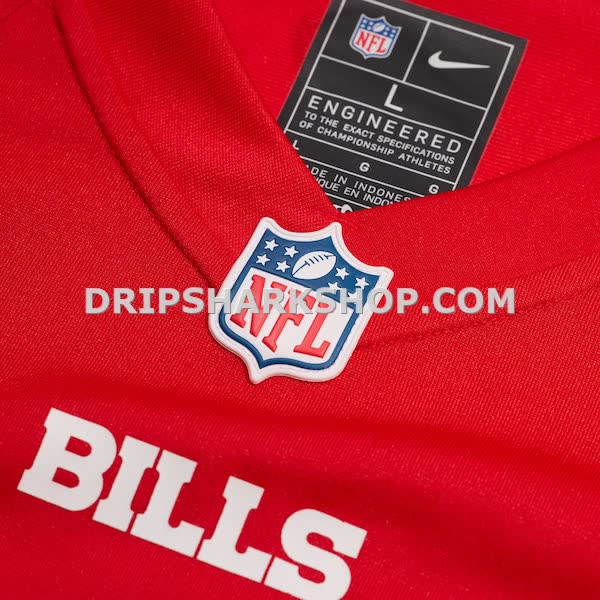 Mens Nike Josh Allen Red Buffalo Bills Alternate Game Player Jersey