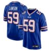 NFL0497c5G04-27bbbb Mens Nike Shaq Lawson Royal Buffalo Bills Team Game Jersey