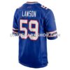 NFL0497c5G07-0d3e84 Mens Nike Shaq Lawson Royal Buffalo Bills Team Game Jersey