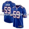 NFL0497c5M01-22dfd8 Mens Nike Shaq Lawson Royal Buffalo Bills Team Game Jersey