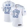 Mens Nike Josh Allen White Buffalo Bills 2025 Rivalries Collection Game Jersey