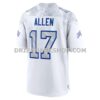 Mens Nike Josh Allen White Buffalo Bills 2025 Rivalries Collection Game Jersey