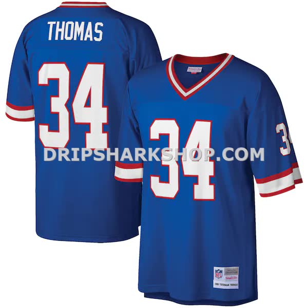 Mens Mitchell And Ness Thurman Thomas Royal Buffalo Bills Legacy Replica Jersey Pi3610000