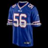 Mens Nike Javon Solomon Royal Buffalo Bills Game Jersey