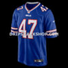 NFL04ae28G05-4248d0 Mens Nike Christian Benford Royal Buffalo Bills Game Jersey