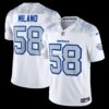 Mens Nike Matt Milano White Buffalo Bills 2025 Rivalries Collection Limited Jersey