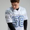Mens Nike Matt Milano White Buffalo Bills 2025 Rivalries Collection Limited Jersey