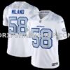 Mens Nike Matt Milano White Buffalo Bills 2025 Rivalries Collection Limited Jersey