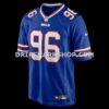 Mens Nike Deone Walker Royal Buffalo Bills Team Game Jersey