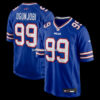 Mens Nike Larry Ogunjobi Royal Buffalo Bills Team Game Jersey