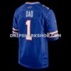NFL04b6f7G06-e0933f Mens Nike Number 1 Dad Royal Buffalo Bills Game Jersey