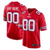 Mens Nike Red Buffalo Bills Alternate Custom Game Jersey