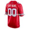 Mens Nike Red Buffalo Bills Alternate Custom Game Jersey