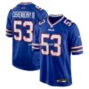 Mens Nike Lloyd Cushenberry Iii Royal Buffalo Bills Team Game Jersey