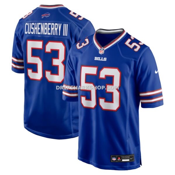 Mens Nike Lloyd Cushenberry Iii Royal Buffalo Bills Team Game Jersey