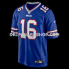 NFL04c6f6G06-f2100d Mens Nike Tyler Bass Royal Buffalo Bills Team Game Jersey